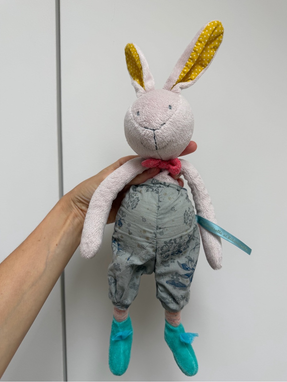 Moulin Roty 14” Rabbit Plush Mademoiselle Et Ribanbelle